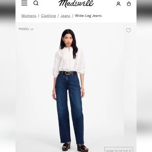 The Perfect Vintage Wide Leg Jean Nighthawk 27